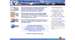 Desktop Screenshot of northwestsection.org